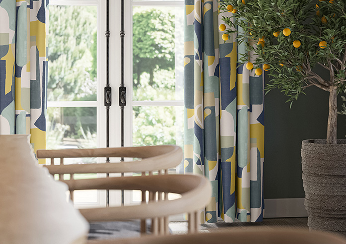Athena, Ocean - Made to Measure Curtains - Image 5